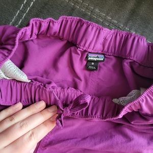 Patagonia purple sports shorts 💜